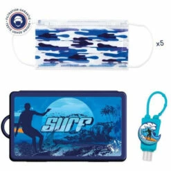 CANAL TOYS BE WELL Kit De Protection Surf - Prévention Complet : Masques Jetables Pour Enfants 10+ Ans, étui Et Porte-gel 8 CANAL TOYS BE WELL Kit De Protection Surf - Prévention Complet : Masques Jetables Pour Enfants 10+ Ans, étui Et Porte-gel -Protection des voies respiratoires Soldes 59792281 2