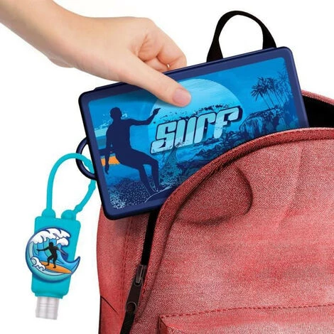 CANAL TOYS BE WELL Kit De Protection Surf - Prévention Complet : Masques Jetables Pour Enfants 10+ Ans, étui Et Porte-gel 6 CANAL TOYS BE WELL Kit De Protection Surf - Prévention Complet : Masques Jetables Pour Enfants 10+ Ans, étui Et Porte-gel – Image 4