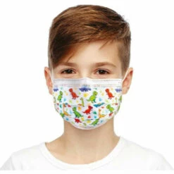 CANAL TOYS BE WELL Kit De Protection Dinosaure - Prévention Complet : Masques Jetables Pour Enfants 5-9 Ans, étui Et Porte-gel -Protection des voies respiratoires Soldes 59803034 3