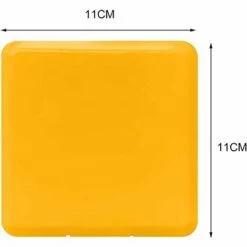 LangRay Bo?te De Rangement étanche Pour Masques Anti-poussière Bo?te Organisateur Jetable Pour Couverture Faciale(jaune) -Protection des voies respiratoires Soldes 59915051 3