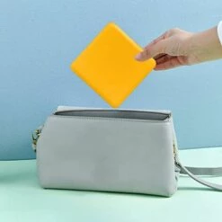 LangRay Bo?te De Rangement étanche Pour Masques Anti-poussière Bo?te Organisateur Jetable Pour Couverture Faciale(jaune) -Protection des voies respiratoires Soldes 59915051 4