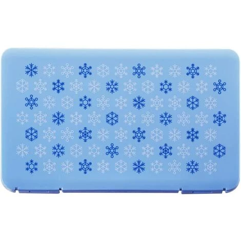 LangRay Bo?te De Rangement Portable Pour Masque Jetable, Bo?te De Nettoyage Résistante à La Poussière Et à L'humidité, Bo?te De Rangement En Coton Filtré (bleu) 4 LangRay Bo?te De Rangement Portable Pour Masque Jetable, Bo?te De Nettoyage Résistante à La Poussière Et à L'humidité, Bo?te De Rangement En Coton Filtré (bleu) – Image 2