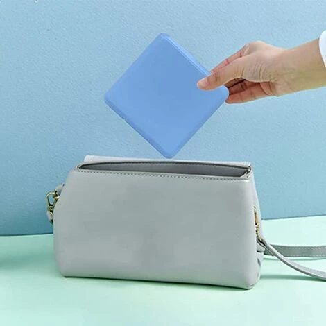 LangRay Bo?te De Rangement étanche Pour Masques Anti-poussière Bo?te Organisateur Jetable Pour Couverture Faciale(bleu) 6 LangRay Bo?te De Rangement étanche Pour Masques Anti-poussière Bo?te Organisateur Jetable Pour Couverture Faciale(bleu) – Image 4