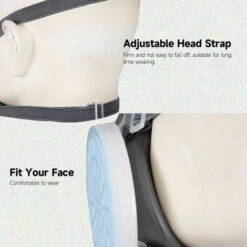 LUCKY-88 Masque Anti-poussière Demi-masque Anti-poussière De Meulage Industriel Protection Des Travaux Extérieurs Du Travail Du Bois -Protection des voies respiratoires Soldes 59928342 5