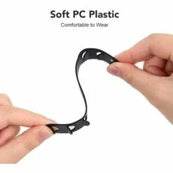 DENUOTOP Protection Des Voies Respiratoires 5PCS Masque Extender, Masque Crochet Anti-Serrage Oreille Protecteur Décompression Titulaire Crochet Oreille Extension Masque Boucle Oreille Douleur Soulagée (Noir) -Protection des voies respiratoires Soldes 60008411 4