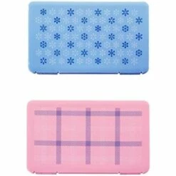 MINKUROW 2 Pièces Masques Boîte De Rangement Portable Masques Faciaux Jetables Conteneur Anti-poussière Sûrs Masques Jetables Organisateur De Stockage