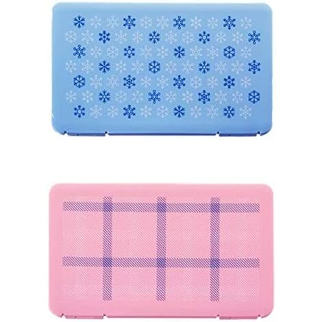 MINKUROW 2 Pièces Masques Boîte De Rangement Portable Masques Faciaux Jetables Conteneur Anti-poussière Sûrs Masques Jetables Organisateur De Stockage 3 MINKUROW 2 Pièces Masques Boîte De Rangement Portable Masques Faciaux Jetables Conteneur Anti-poussière Sûrs Masques Jetables Organisateur De Stockage