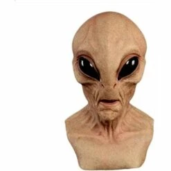 LITZEE Masque Alien, Halloween Masque Effrayant Nouveauté Costume Party Latex Animal Visage Masque Pleine Tête Alien Visage Latex Horreur Couvre-Chef Bouclier Pour Halloween Party Masque De Protection 10 LITZEE Masque Alien, Halloween Masque Effrayant Nouveauté Costume Party Latex Animal Visage Masque Pleine Tête Alien Visage Latex Horreur Couvre-Chef Bouclier Pour Halloween Party Masque De Protection -Protection des voies respiratoires Soldes 60061213 4