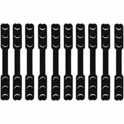 LITZEE Lot De 10 Extensions De Sangle De Masque, Anti-serrage, Supports De Masque Pour Soulager La Douleur Des Oreilles Et Réduire La Pression, Attaches De Protection De Type Crochets Noir Masque De Protection