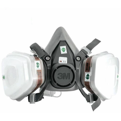 LUCKY-88 Peinture En Aérosol Masque Anti-poussière 6200 Masque à Gaz, Masque De Protection Soupape D'expiration Froide 6 LUCKY-88 Peinture En Aérosol Masque Anti-poussière 6200 Masque à Gaz, Masque De Protection Soupape D'expiration Froide – Image 4