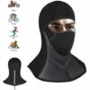 STARLIGHT Cache-Cou Moto Balaclava Ski Imperméable Coupe-Vent écharpe Polaire Tour De Cou Chaud épais Protecteur De Cou Taille Universelle Cagoule,STAR.L