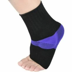 Outillage TRIP Chaussette Chevillière, Support Sport De Cheville Avec Coussin De Gel Pour Protéger La Cheville, Prévenir Les Blessures Aux Pieds Et Améliore La Circulation Sanguine(S) LangRay