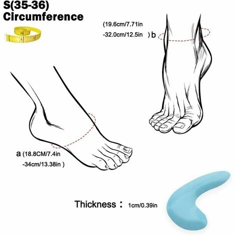 Outillage TRIP Chaussette Chevillière, Support Sport De Cheville Avec Coussin De Gel Pour Protéger La Cheville, Prévenir Les Blessures Aux Pieds Et Améliore La Circulation Sanguine(S) LangRay 4 Outillage TRIP Chaussette Chevillière, Support Sport De Cheville Avec Coussin De Gel Pour Protéger La Cheville, Prévenir Les Blessures Aux Pieds Et Améliore La Circulation Sanguine(S) LangRay – Image 2