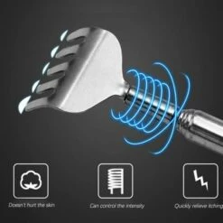 PERLE RARE Pince Arrière Rétractable Portable, Pince Ours, Pince Arrière Rétractable En Acier Inoxydable, Blanc 1 Pc -Protection des voies respiratoires Soldes 60255785 3