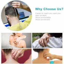 PERLE RARE Pince à Plaque Arrière En Acier Inoxydable De Haute Qualité Avec Poignée En Caoutchouc Souple, Tige Rétractable, [4 Pièces] Couleur Aléatoire -Protection des voies respiratoires Soldes 60256258 5