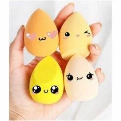 PERLE RARE Éponges De Maquillage, éponges De Fond De Teint Douces, Crèmes Et Poudres, œufs De Maquillage Secs Et Humides Sans Latex, Paquet De 4 11 PERLE RARE Éponges De Maquillage, éponges De Fond De Teint Douces, Crèmes Et Poudres, œufs De Maquillage Secs Et Humides Sans Latex, Paquet De 4 -Protection des voies respiratoires Soldes 60256398 5