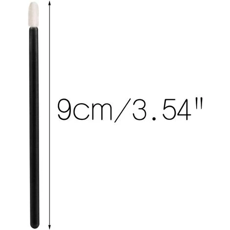 PERLE RARE Pinceau à Lèvres Jetable, Pinceau à Lèvres Jetable, Applicateur à Lèvres, Pinceau à Lèvres, Kit D'outils De Maquillage Parfait, Noir 100 Pièces 4 PERLE RARE Pinceau à Lèvres Jetable, Pinceau à Lèvres Jetable, Applicateur à Lèvres, Pinceau à Lèvres, Kit D'outils De Maquillage Parfait, Noir 100 Pièces – Image 2