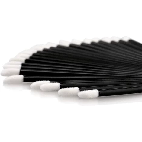 PERLE RARE Pinceau à Lèvres Jetable, Pinceau à Lèvres Jetable, Applicateur à Lèvres, Pinceau à Lèvres, Kit D'outils De Maquillage Parfait, Noir 100 Pièces 6 PERLE RARE Pinceau à Lèvres Jetable, Pinceau à Lèvres Jetable, Applicateur à Lèvres, Pinceau à Lèvres, Kit D'outils De Maquillage Parfait, Noir 100 Pièces – Image 4