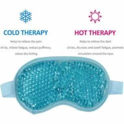 PERLE RARE Masques De Refroidissement Pour Les Yeux, Masque Yeux Froid, Masque Gel Réutilisable à Chaud Ou à Froid, Les Yeux Gonflés, Les Yeux Secs Et Les Maux De Tête - Bleu 9 PERLE RARE Masques De Refroidissement Pour Les Yeux, Masque Yeux Froid, Masque Gel Réutilisable à Chaud Ou à Froid, Les Yeux Gonflés, Les Yeux Secs Et Les Maux De Tête - Bleu -Protection des voies respiratoires Soldes 60256615 3