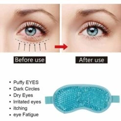 PERLE RARE Masques De Refroidissement Pour Les Yeux, Masque Yeux Froid, Masque Gel Réutilisable à Chaud Ou à Froid, Les Yeux Gonflés, Les Yeux Secs Et Les Maux De Tête - Bleu 10 PERLE RARE Masques De Refroidissement Pour Les Yeux, Masque Yeux Froid, Masque Gel Réutilisable à Chaud Ou à Froid, Les Yeux Gonflés, Les Yeux Secs Et Les Maux De Tête - Bleu -Protection des voies respiratoires Soldes 60256615 4