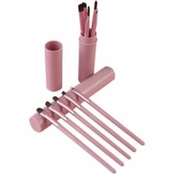 PERLE RARE 5PCS Pinceaux Maquillages Yeux，Pinceau Ombre à Paupières，Ensemble Pinceaux De Maquillage ProfessionnelsB