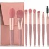 PERLE RARE Pinceaux De Maquillage, Ensemble Complet De 8 Accessoires Et Outils De Maquillage Professionnels, Fond De Teint, Fond De Teint, Fard à Paupières -Protection des voies respiratoires Soldes 60257159 1