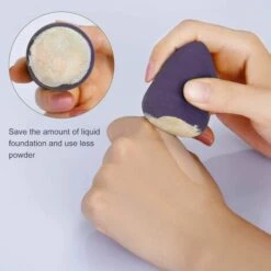 PERLE RARE Éponges De Maquillage, éponge De Mélange De Fond De Teint Impeccable, Pour Poudre, éponges De Beauté Professionnelles (4 Pièces) -Protection des voies respiratoires Soldes 60257183 5