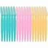 PERLE RARE Face Safety Brow Razor - Outil De Gommage Exfoliant Pour Femmes Et Hommes，Bleu, Jaune, Poudre，18 Pièces -Protection des voies respiratoires Soldes 60257275 1