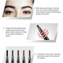 PERLE RARE Crayon à Sourcils Magic Halo Crayon à Sourcils De Précision Imperméable Gris Double Extrémité (Gris #5) -Protection des voies respiratoires Soldes 60257341 3