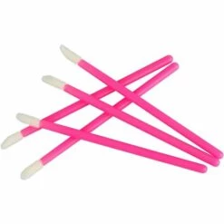PERLE RARE Pinceau à Lèvres Jetable, Pinceau à Lèvres Jetable, Applicateur à Lèvres, Pinceau à Lèvres, Kit D'outils De Maquillage Parfait, Rose Rouge 200 Pièces -Protection des voies respiratoires Soldes 60257345 4