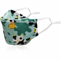 LYCXAMES Masque De Poisson Pour Enfants KF94 Lavable Anti-poussière Feuille De Saule Réglage Stéréo 3D #17