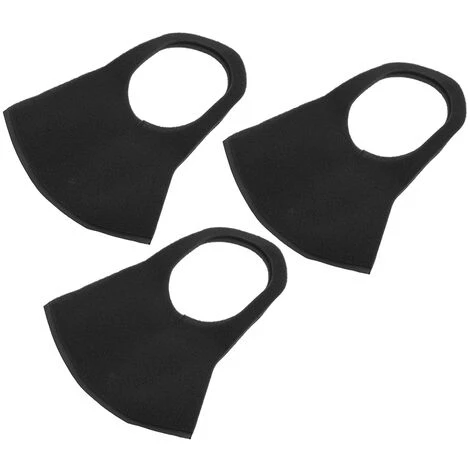 YD 3 Pièces Noir Air Coton Extérieur Cyclisme Anti-poussière Anti-brume Protection Bouche Moufle 4 YD 3 Pièces Noir Air Coton Extérieur Cyclisme Anti-poussière Anti-brume Protection Bouche Moufle – Image 2