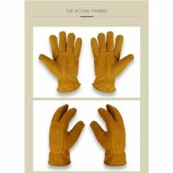 Outillage Gants Chauds, Gants D'hiver, Gants En Cuir De Vache Résistant Au Froid, Gants De Travail Extérieur, Gants épaissis Résistant Aux Basses Températures, Gants De Ski, Jaune Doré L LangRay 11 Outillage Gants Chauds, Gants D'hiver, Gants En Cuir De Vache Résistant Au Froid, Gants De Travail Extérieur, Gants épaissis Résistant Aux Basses Températures, Gants De Ski, Jaune Doré L LangRay -Protection des voies respiratoires Soldes 60577509 5