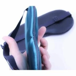 CADEAUX Lot De 2 Masques De Sommeil En Soie Avec Sangle Réglable, Masque De Sommeil Doux, Noir, Vert -Protection des voies respiratoires Soldes 60688332 5