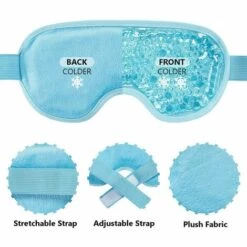 CADEAUX Masque Pour Les Yeux En Gel Réutilisable, Masque Pour Les Yeux En Gel Chaud Et Froid Pour Se Détendre Et Soulager Les Tensions 9 CADEAUX Masque Pour Les Yeux En Gel Réutilisable, Masque Pour Les Yeux En Gel Chaud Et Froid Pour Se Détendre Et Soulager Les Tensions -Protection des voies respiratoires Soldes 60688438 3