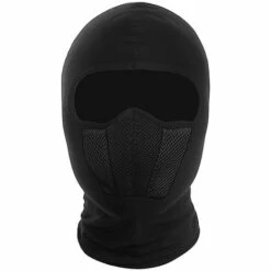 WOSAWE Coupe-Vent Antipoussière Masque Complet Capuche Doublure De Casque Pour Cyclisme Moto Sports De Plein Air - Le Noir -Protection des voies respiratoires Soldes 60864138 3