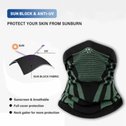 SUPERSELLER Cyclisme Couvre-visage Cache-cou Respirant Extensible évacuant L'humidité Chaud Coupe-vent Bloc Solaire Randonnée Escalade Course à Pied - Bleu - Taille Unique 10 SUPERSELLER Cyclisme Couvre-visage Cache-cou Respirant Extensible évacuant L'humidité Chaud Coupe-vent Bloc Solaire Randonnée Escalade Course à Pied - Bleu - Taille Unique -Protection des voies respiratoires Soldes 60864188 4