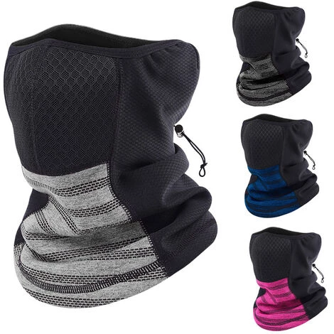 CATHERINE Cagoule Coupe-Vent Masque De Ski Cagoule Polaire Thermique Hiver Utilisation Polyvalente Masque Unisexe Chaud & Couvre-Visage Respirant Cache-Cou Épais Pour Les Sports De Plein Air D'hiver(rose Rouge) 7 CATHERINE Cagoule Coupe-Vent Masque De Ski Cagoule Polaire Thermique Hiver Utilisation Polyvalente Masque Unisexe Chaud & Couvre-Visage Respirant Cache-Cou Épais Pour Les Sports De Plein Air D'hiver(rose Rouge) – Image 5