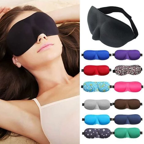 Ensoleillé Masque De Sommeil 3D Masque Naturel Pour Les Yeux De Sommeil Ombrage Couverture Ombre Patch Oculaire Femmes Hommes Doux Portable Bandeau De Voyage Cache-œil 4 Ensoleillé Masque De Sommeil 3D Masque Naturel Pour Les Yeux De Sommeil Ombrage Couverture Ombre Patch Oculaire Femmes Hommes Doux Portable Bandeau De Voyage Cache-œil – Image 2