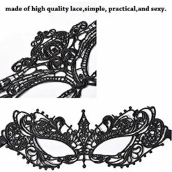 ILOVEMILAN Mesdames Dentelle Noire Masque Fête Bal Mascarade Masque Halloween Noël (lot De 6) 10 ILOVEMILAN Mesdames Dentelle Noire Masque Fête Bal Mascarade Masque Halloween Noël (lot De 6) -Protection des voies respiratoires Soldes 61071485 4