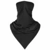 SUPERSELLER Écharpe Triangulaire En Soie De Glace D'été Masque Facial Masque De Protection Solaire Cyclisme En Plein Air Foulard Anti-ultraviolets Manchon De Cou Polyvalent Et Respirant Écharpe Anti-poussière Et Anti-gouttelettes - Noir - 1 Pièce -Protection des voies respiratoires Soldes 61127868 1