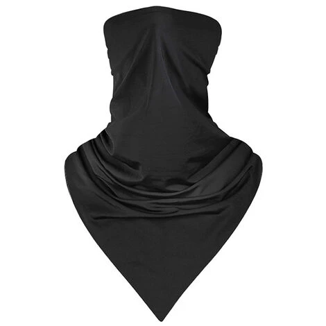 SUPERSELLER Écharpe Triangulaire En Soie De Glace D'été Masque Facial Masque De Protection Solaire Cyclisme En Plein Air Foulard Anti-ultraviolets Manchon De Cou Polyvalent Et Respirant Écharpe Anti-poussière Et Anti-gouttelettes - Noir - 1 Pièce 4 SUPERSELLER Écharpe Triangulaire En Soie De Glace D'été Masque Facial Masque De Protection Solaire Cyclisme En Plein Air Foulard Anti-ultraviolets Manchon De Cou Polyvalent Et Respirant Écharpe Anti-poussière Et Anti-gouttelettes - Noir - 1 Pièce – Image 2