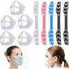 EINEMGELD 5 Supports De Masque Protection Pour Rouge à Lèvres, Avec 5 Crochets Pour Boucle D'extension Masque.Support Interne Pour Le Nez Et La Respiration En Douceur, Protection Pour Rouge à Lèvres -Protection des voies respiratoires Soldes 61194445 1