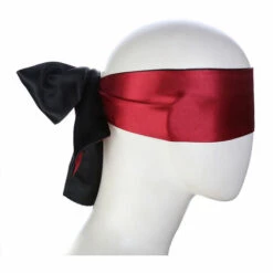 Zhuoxuan Masque De Sommeil, Masque Bandé En Satin Soft Eye Cover Pour Femmes Hommes Nuit Rose + Noir-2pcs