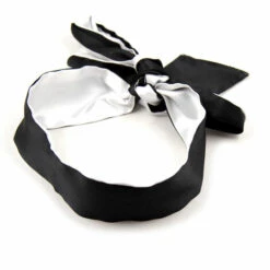 Zhuoxuan Masque De Sommeil, Masque Bandé En Satin Soft Eye Cover Pour Femmes Hommes Nuit Rose + Noir-2pcs -Protection des voies respiratoires Soldes 61233907 5