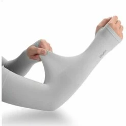 DECKON Manchettes De Bras De Cyclisme 6 Paires Soleil Bras Manches Anti-UV Protection UPF 50+ 6 Couleurs Manchettes Pour Hommes Femmes Pour Tatouage Couvrant Et Activités En Extérieur -Protection des voies respiratoires Soldes 61651837 3