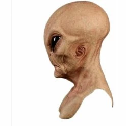 DECKON Masque Alien, Halloween Masque Effrayant Nouveauté Costume Party Latex Animal Visage Masque Pleine Tête Alien Visage Latex Horreur Couvre-Chef Bouclier Pour Halloween Party -Protection des voies respiratoires Soldes 61651859 2