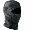DONTODENT Camouflage Extérieur Cyclisme Chasse Capot Protection Cagoule Tête Couvre-visage Rayé Noir