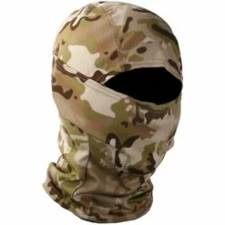 DONTODENT Camouflage Extérieur Cyclisme Chasse Capot Protection Cagoule Tête Couvre-visage Rayé Noir -Protection des voies respiratoires Soldes 62854741 4