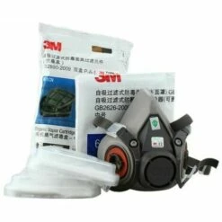 SINCèREETALI Masque à Gaz 6200, Masque De Protection Contre La Poussière De Peinture En Aérosol -Protection des voies respiratoires Soldes 63526417 2